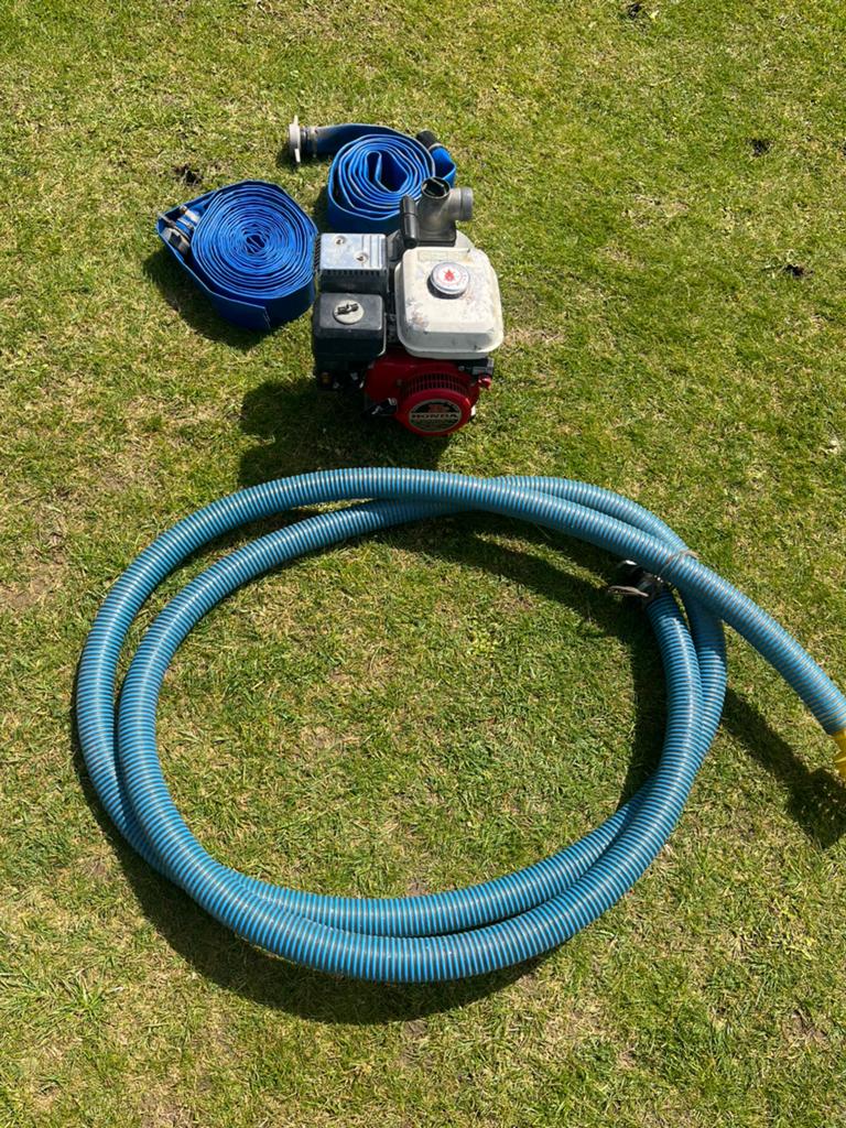 MOTOPOMPE HONDA moteur 3.5hp gx110  107cc, Tuin en Terras, Waterpompen, Ophalen, Gebruikt, Overige typen