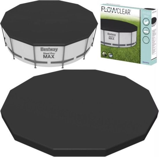 Bestway - Housse de piscine ronde - Circonférence 366 cm, Enlèvement ou Envoi, Comme neuf, Couverture de piscine