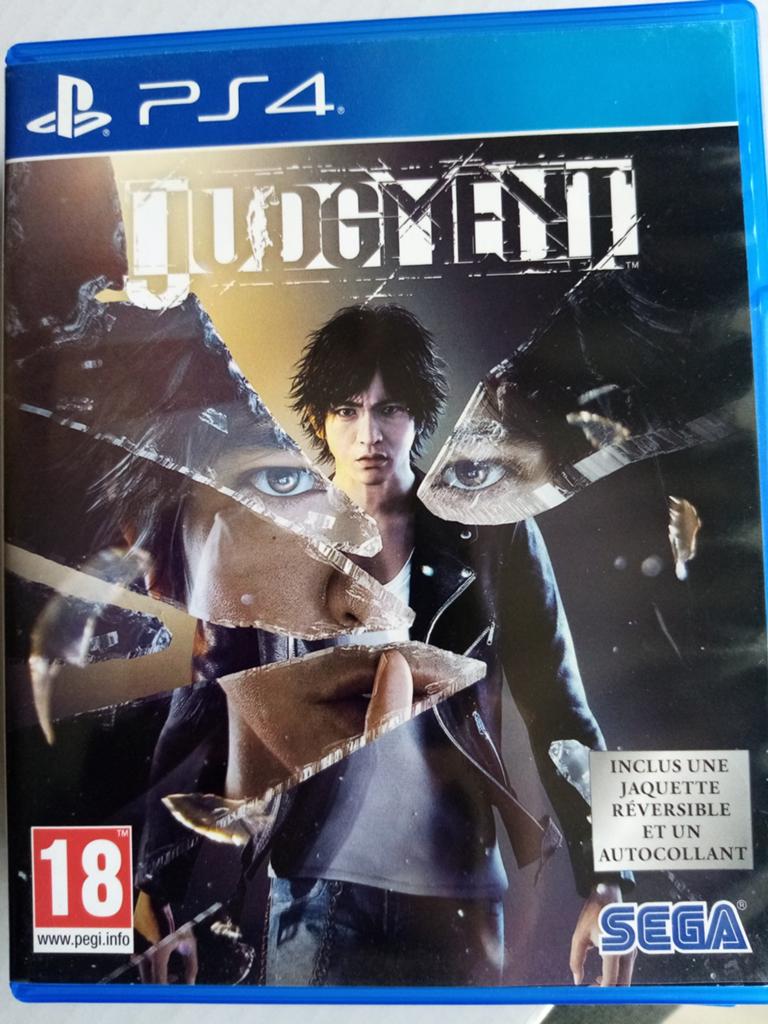 Judgment / PS4, Enlèvement ou Envoi, Comme neuf