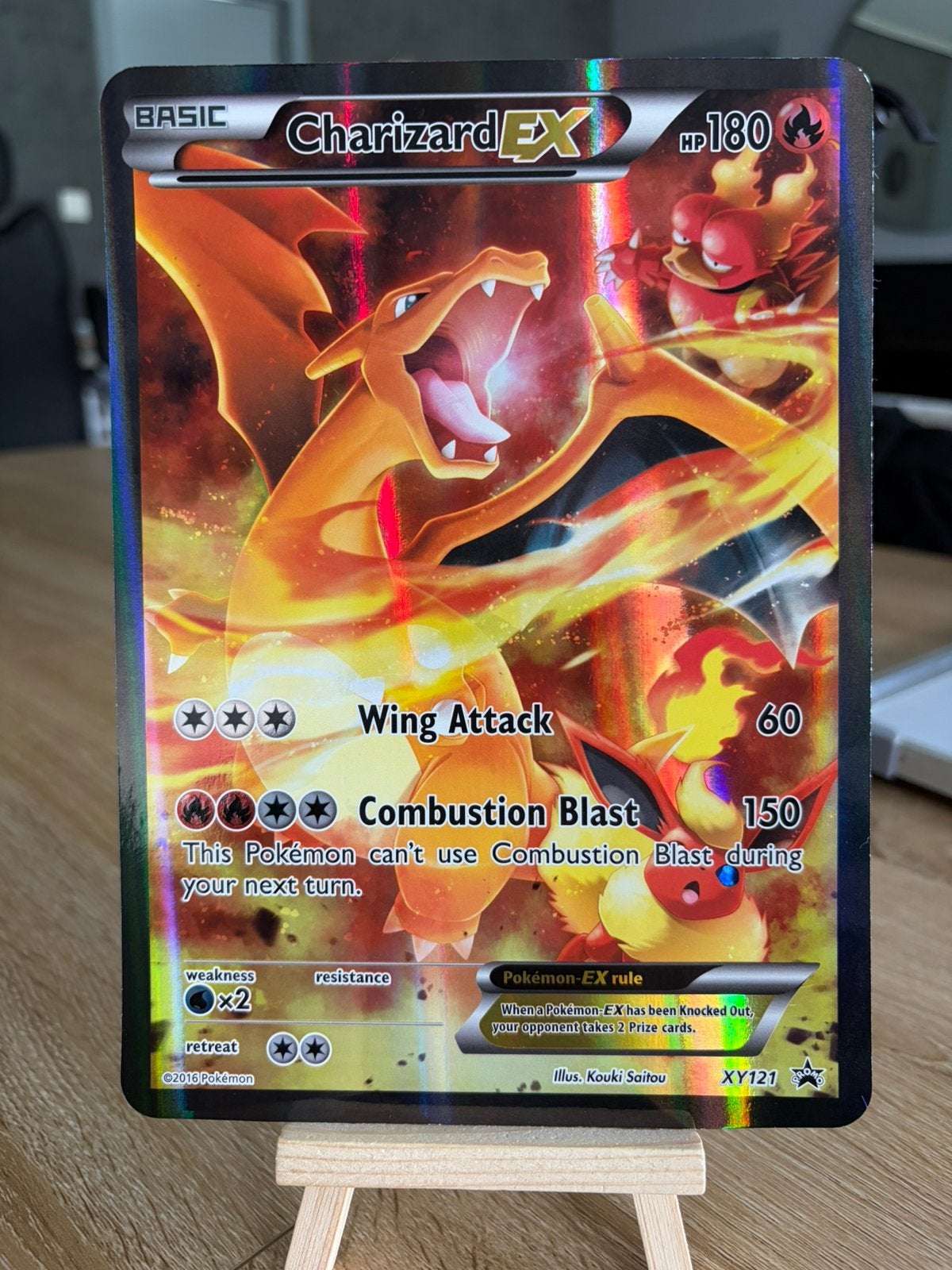 Charizard ex xy121 Promo Jumbo, Enlèvement ou Envoi, Comme neuf