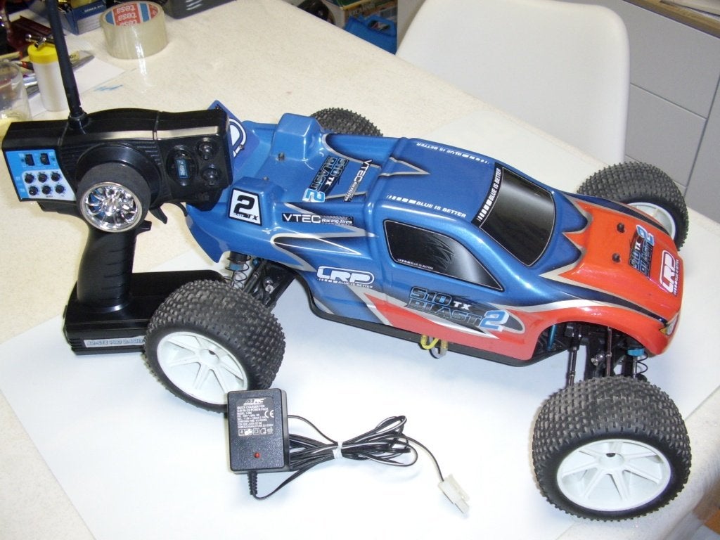 LRP S10  blast 2TX, Hobby en Vrije tijd, Modelbouw | Radiografisch | Auto's, Gebruikt, Schaal 1:10, RTR (Ready to Run), Ophalen