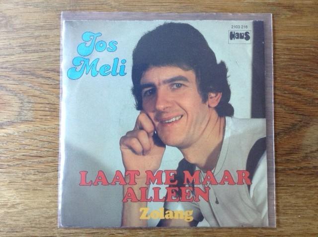 single jos meli, Cd's en Dvd's, Vinyl Singles, Beschermende buitenhoes, Fotohoes, Originele persing, Single, 1980 - 1989, Nederlandstalig