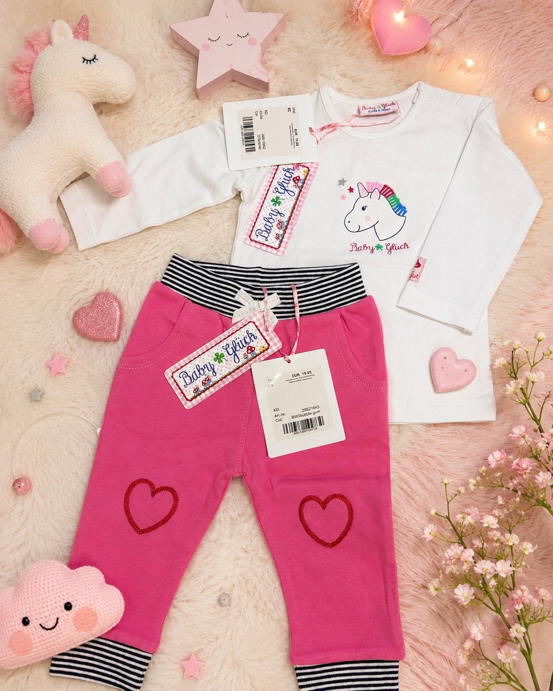 Set, Kinderen en Baby's, Babykleding | Maat 68, Ophalen of Verzenden, Nieuw, Meisje, Setje