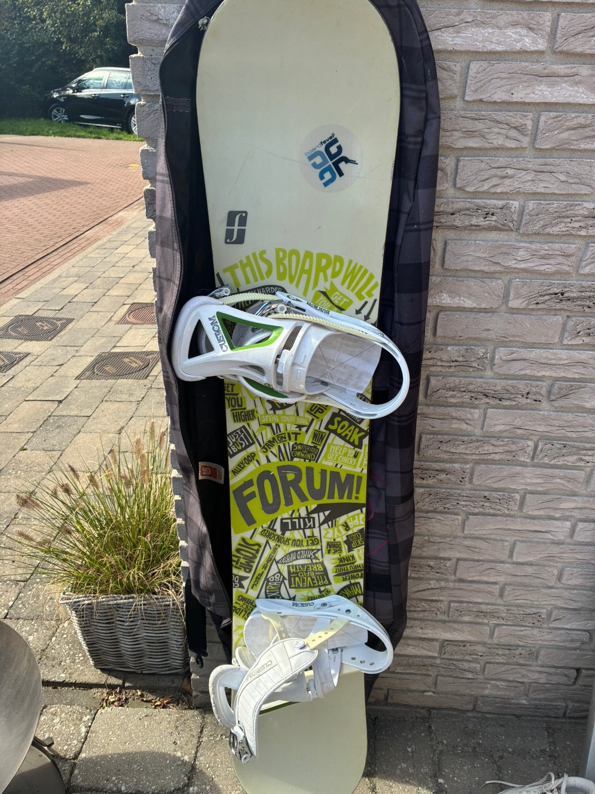 Snowboard + zak, Sport en Fitness, Ophalen, Gebruikt, Board