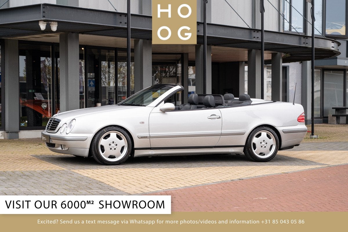 Mercedes-Benz CLK-Klasse CLK 320 Cabriolet Elegance, Auto's, Mercedes-Benz, Bedrijf, Te koop, CLK, Lederen bekleding, Open dak