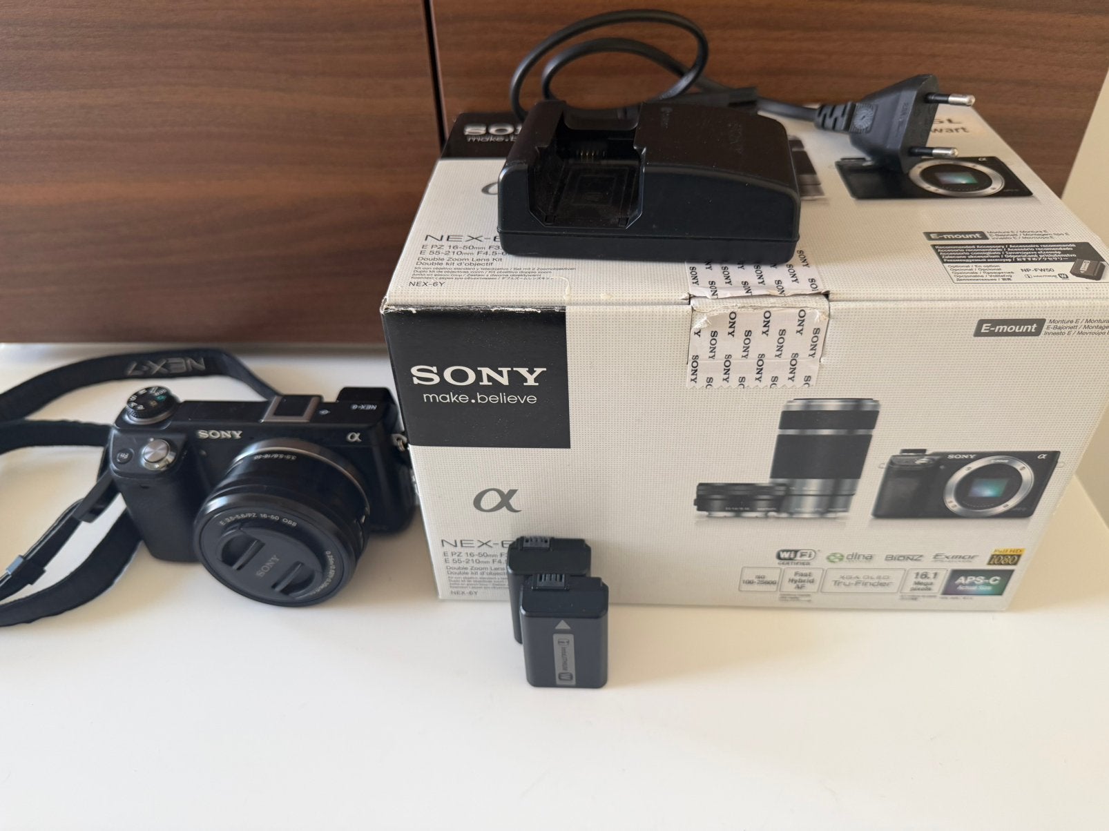 Sony Nex 6, TV, Hi-fi & Vidéo, Appareils photo numériques, Enlèvement, 16 mégapixels, Sony, Appareil photo compact