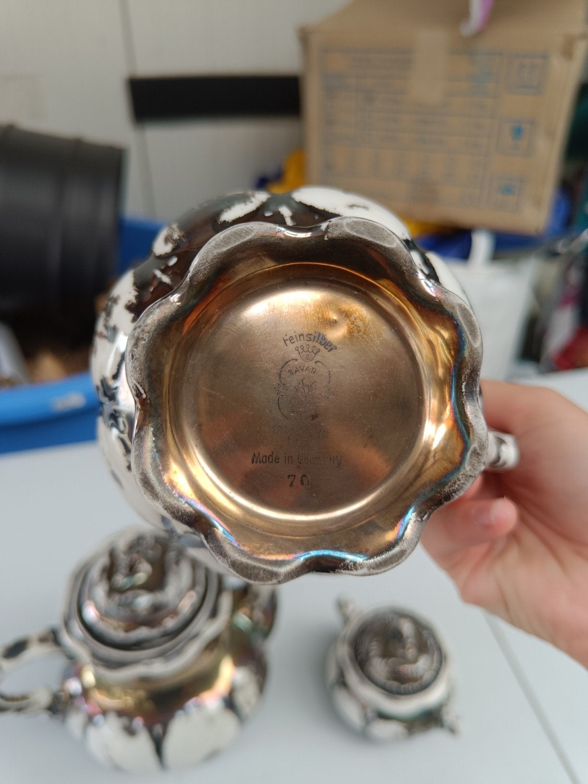 Vaisselle en argent, Antiquités & Art, Enlèvement ou Envoi, Argent