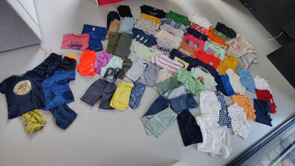 Groot lot zomerkleding jongens 116, Ophalen, Zo goed als nieuw, Maat 116