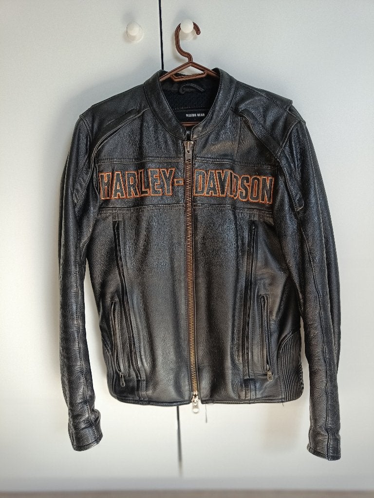 Harley Davidson jas heren maat s, Motoren, Ophalen, Heren, Jas | leer, Harley davidson