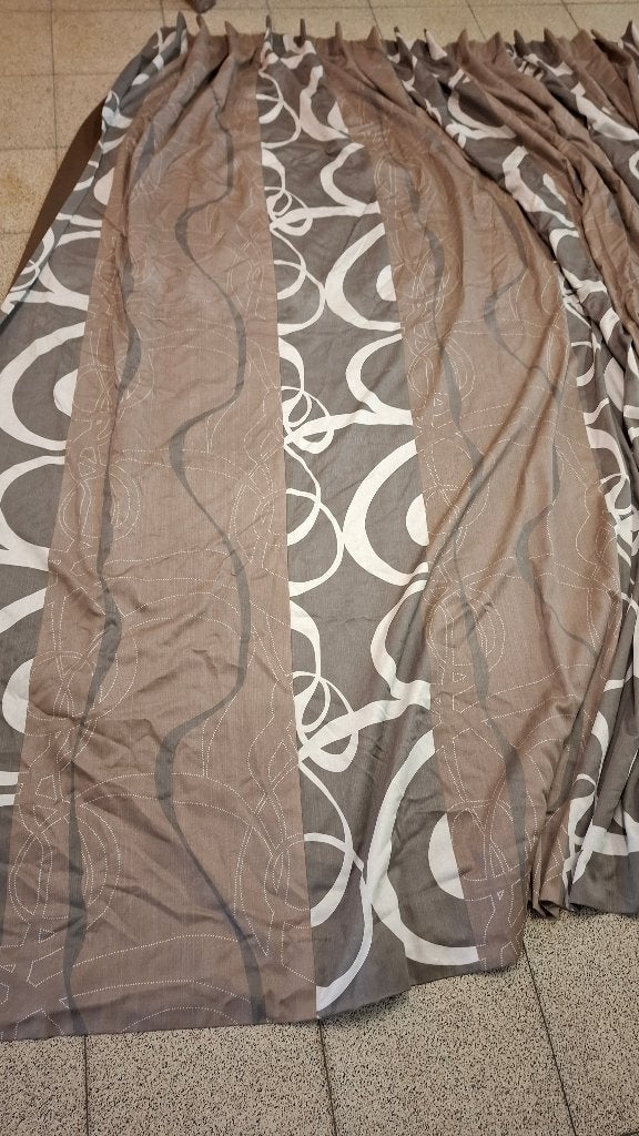 rideaux occultants, Enlèvement, Comme neuf, Beige