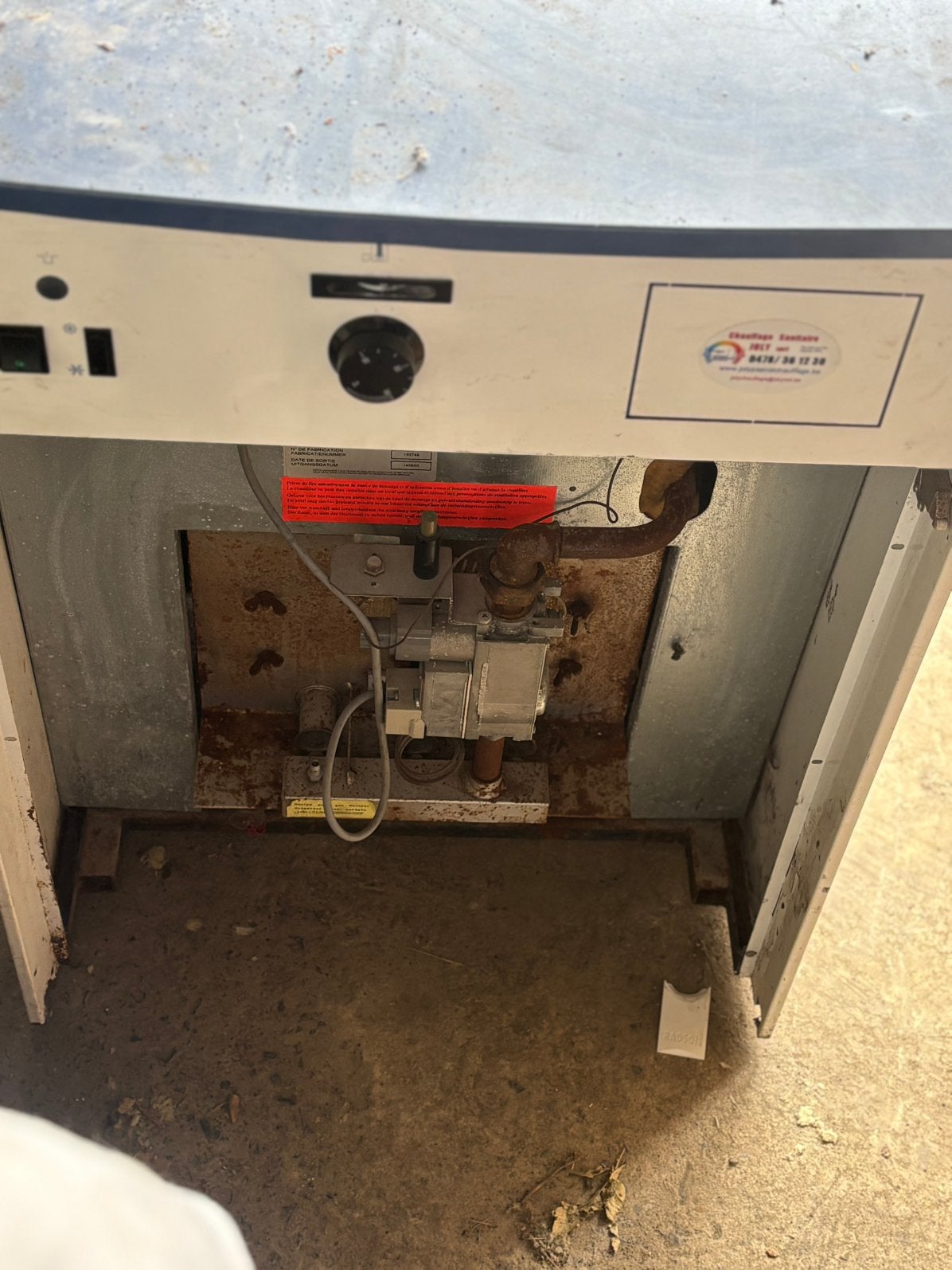 Chaudiere au gaz, Doe-het-zelf en Bouw, Ophalen, Gebruikt, Cv-ketel of Combi-ketel