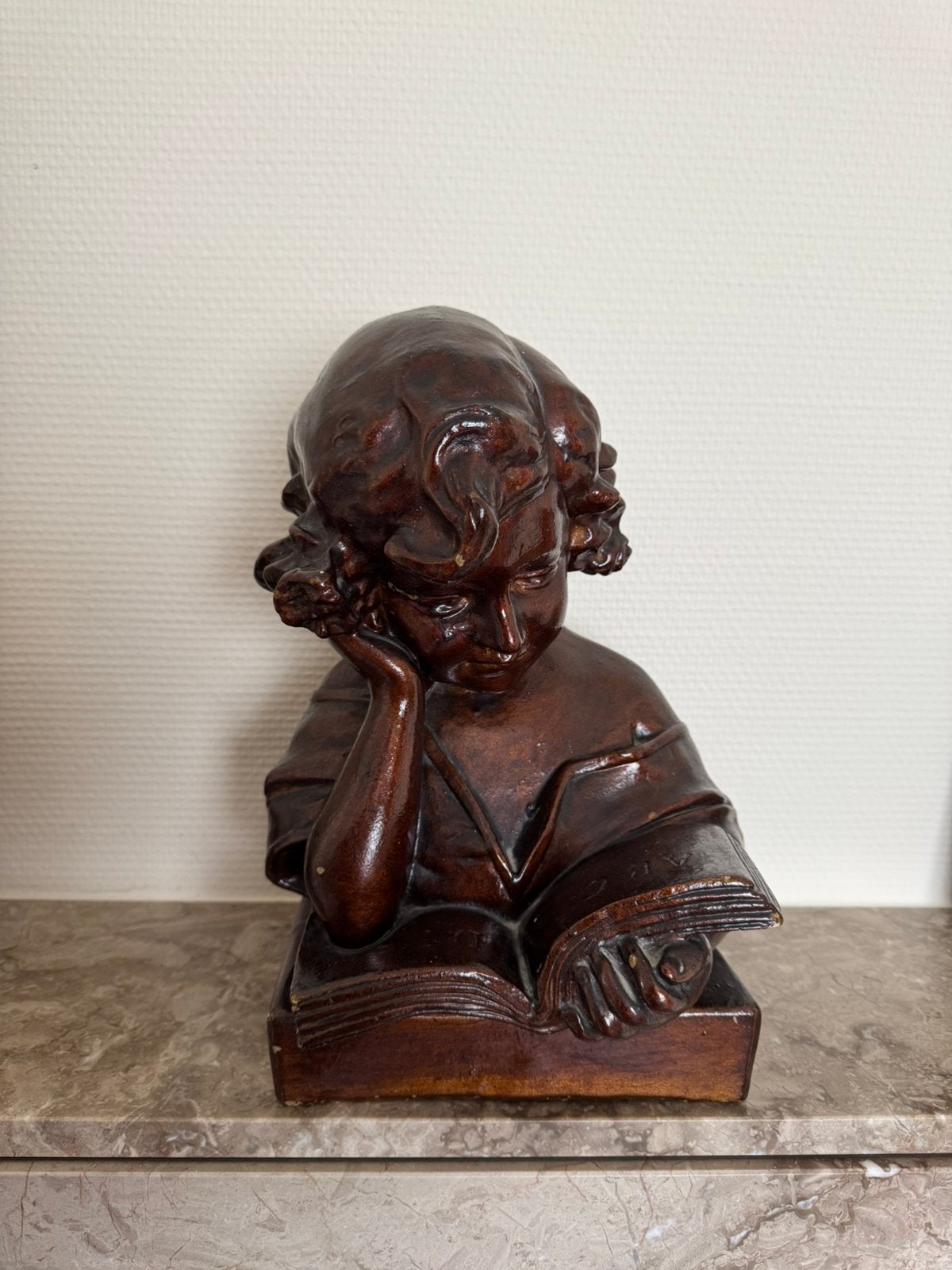 beeldje kind buste, Ophalen of Verzenden