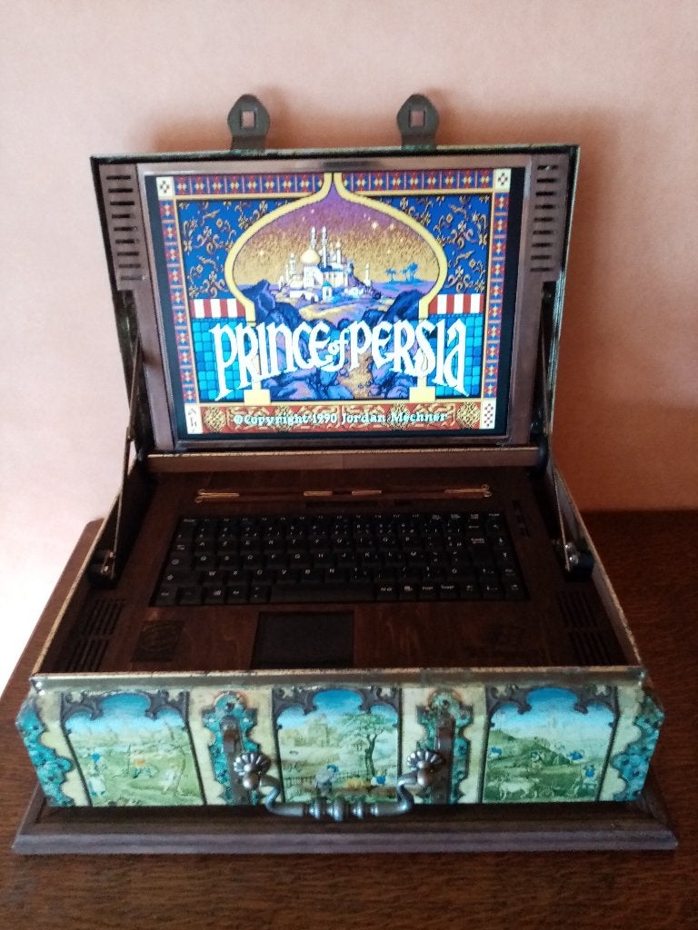 Custom Retro PC - Pentium MMX / Windows 98SE, Computers en Software, Ophalen