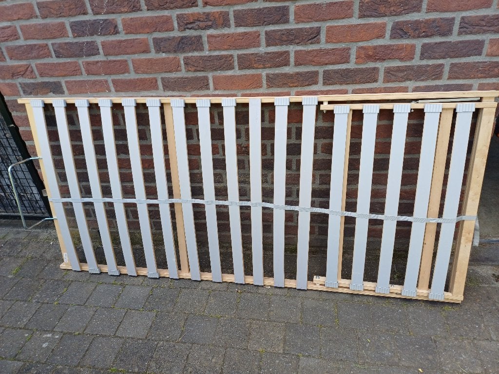 Lattenbodem 90x200, Huis en Inrichting, Slaapkamer | Matrassen en Bedbodems, Ophalen, Gebruikt, 90 cm, Eenpersoons