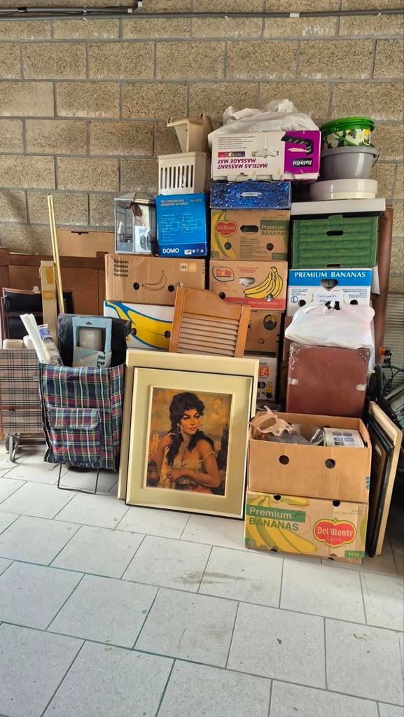 Lot de brocante, Enlèvement