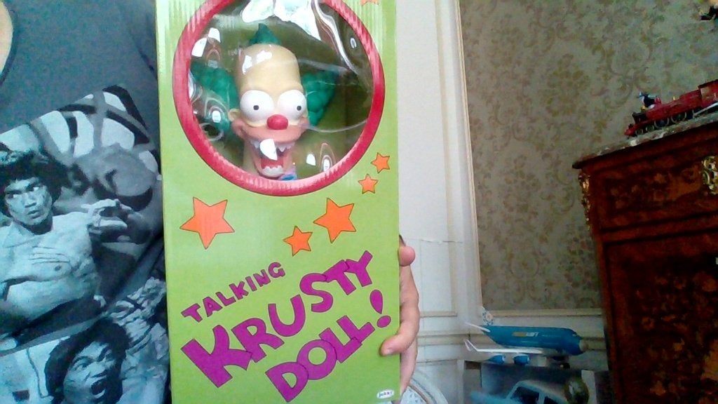 Krusty le clown (dans les Simpson ) 44cm, Enlèvement