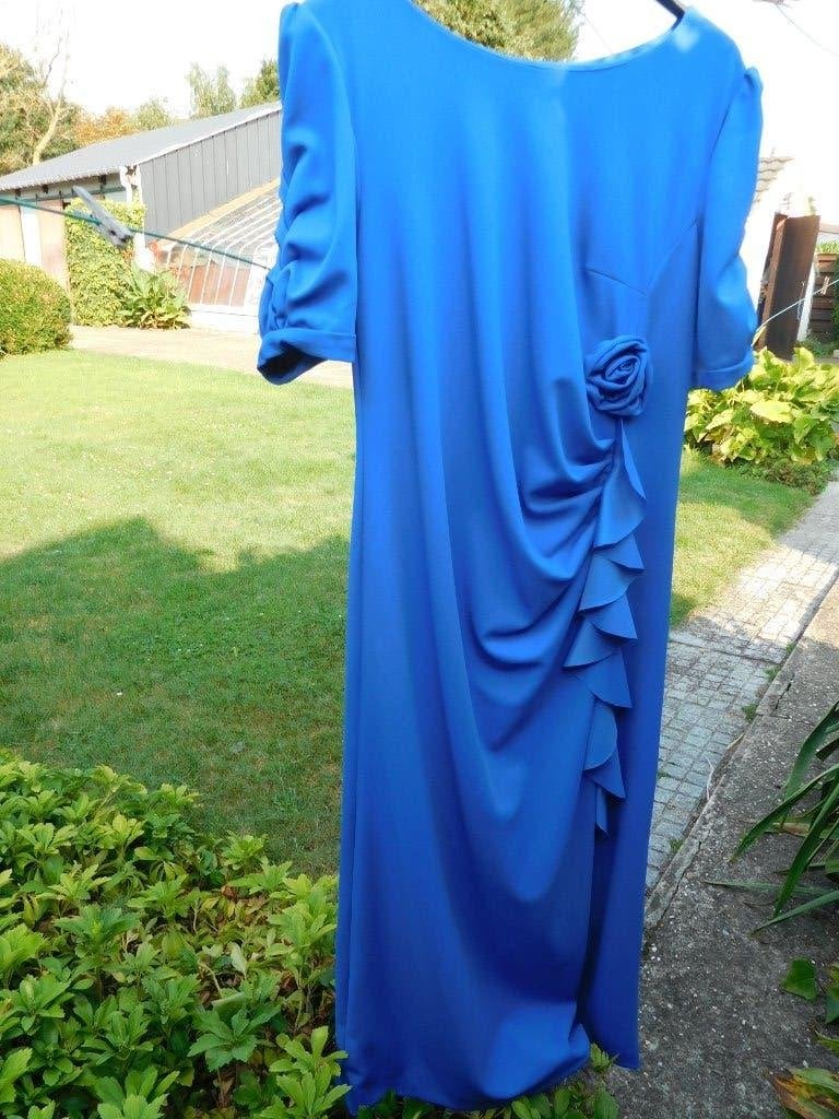 gelegenheidskleed, Ophalen, Zo goed als nieuw, Maat 38/40 (M), Blauw