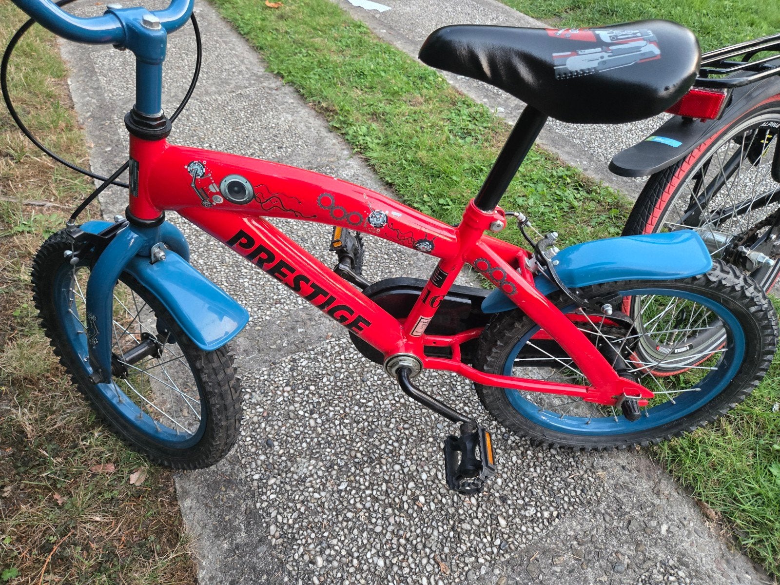 Kinderfiets 16 inch, Enlèvement