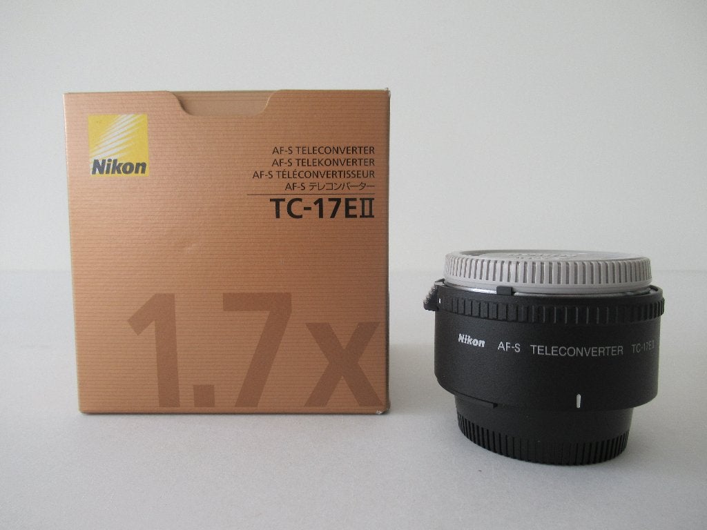 Nikon Teleconverter x1.7 AF-S TC-17E-II - zo goed als nieuw, TV, Hi-fi & Vidéo, Photo | Lentilles & Objectifs, Comme neuf, Lentille additionnelle/convertisseur