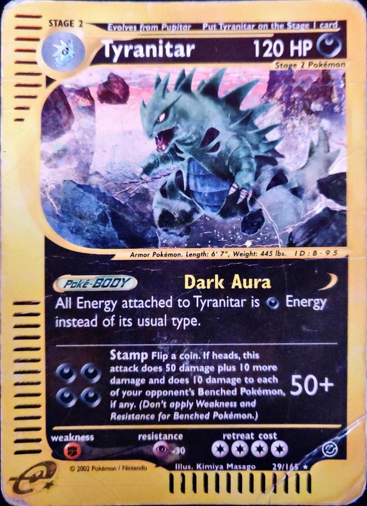 Te koop: Tyranitar (29) Expedition, Ophalen of Verzenden