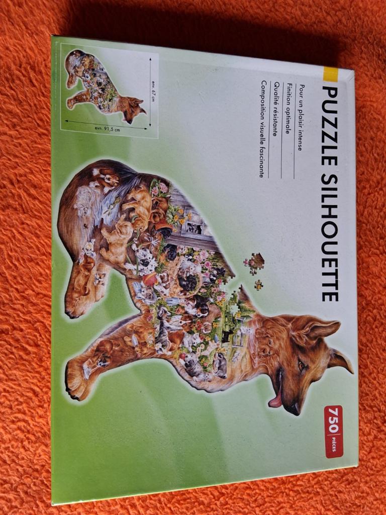 1puzzel met speciaale stukjes, Enlèvement