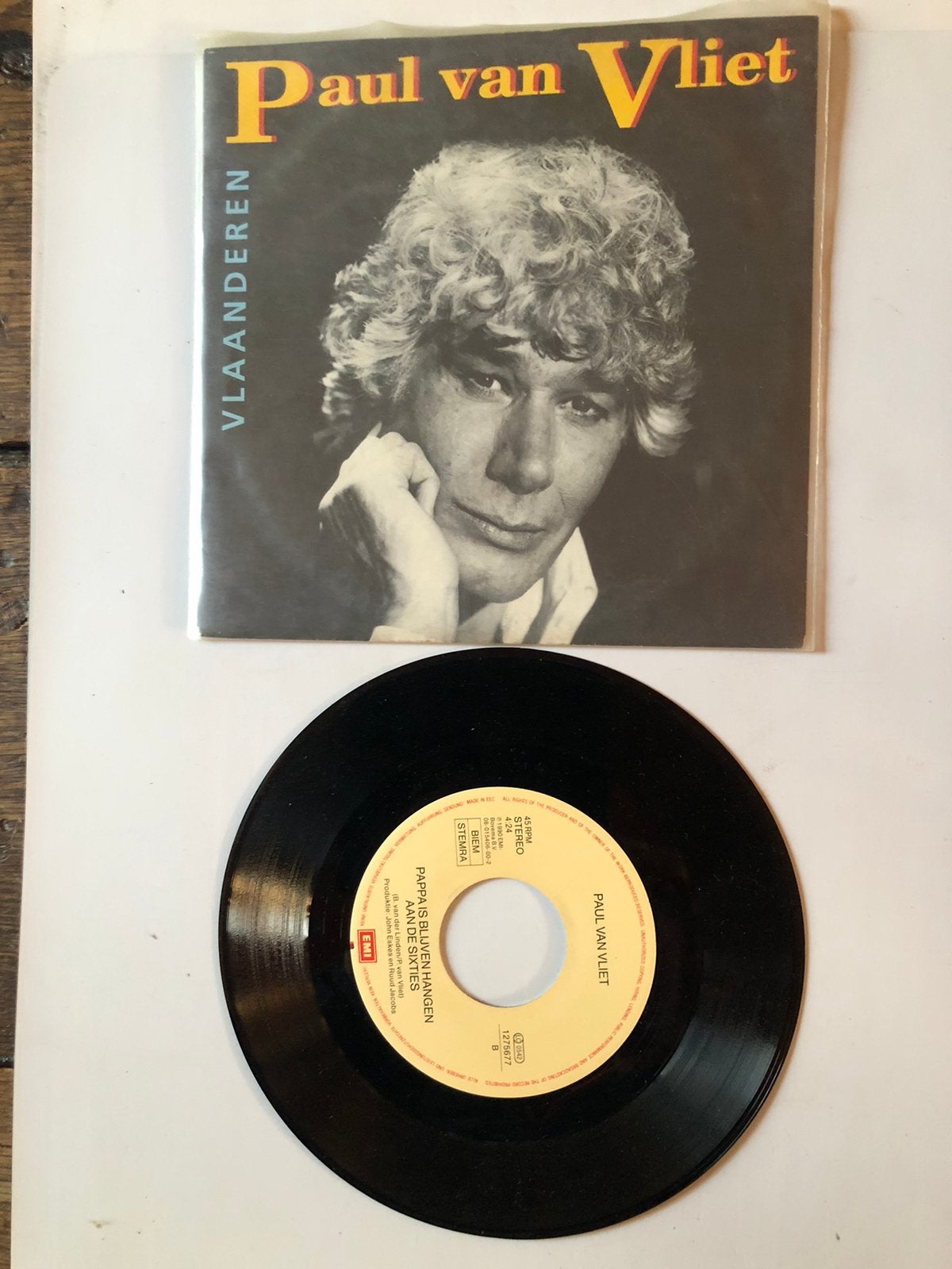 Paul van Vliet : Flanders (pop néerlandaise ; 1991 ; NM), Envoi, Comme neuf