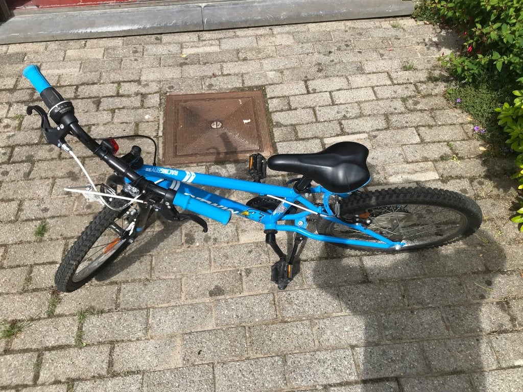 Jongensfiets te koop (voor kinderen van 5 tot 7 jaar), Fietsen en Brommers, Fietsen | Jongens, Ophalen, Gebruikt, B’twin, Handrem