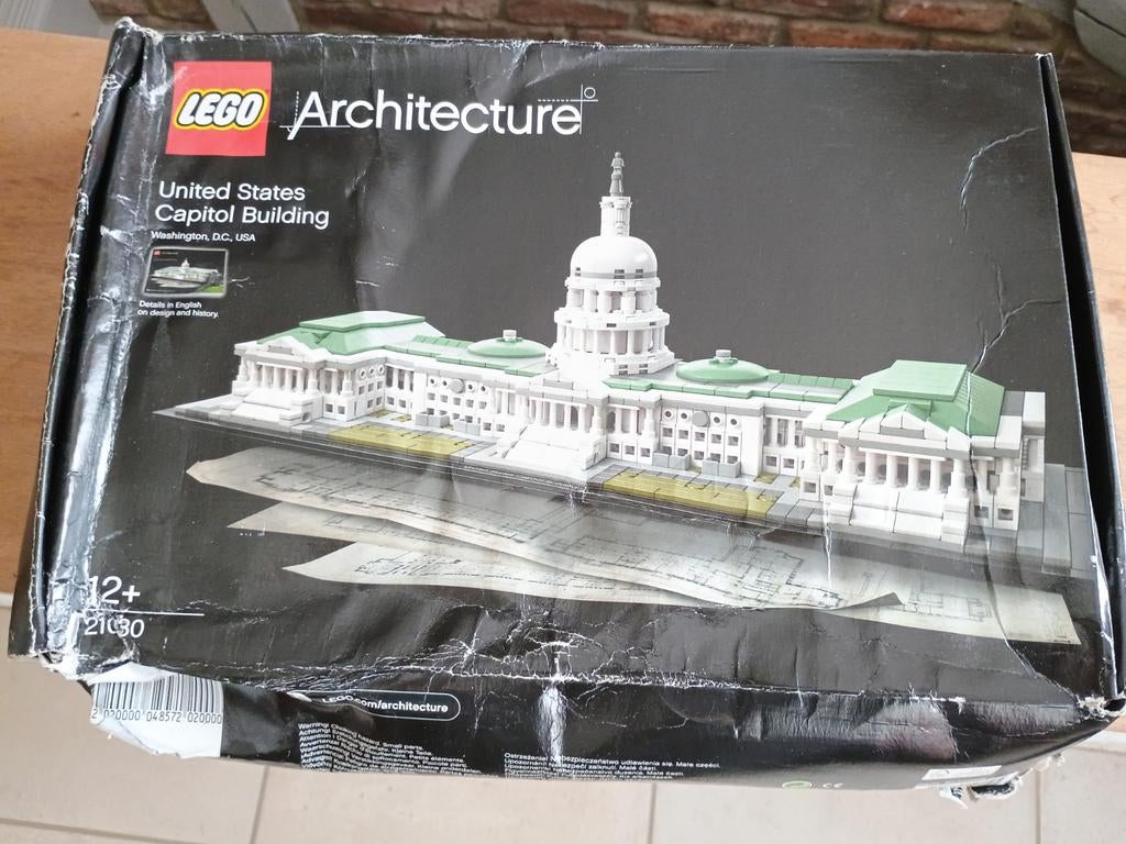 Lego Architecture 21030 Capitol Building, Ophalen