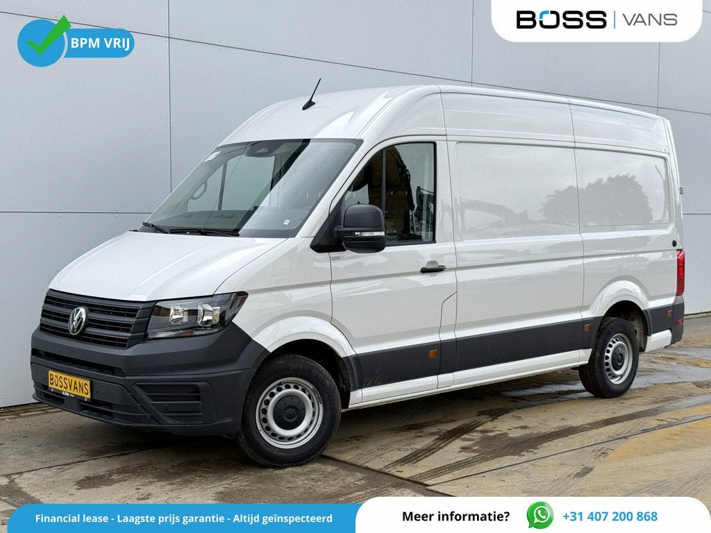 Volkswagen Crafter 2.0 TDI 140PK Nieuw Model! L3H3 Camera Cl, Autos, Achat, Entreprise, 3 places, 3000 kg