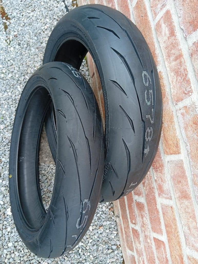 DUNLOP SPORTMAX Q5A SPORTBANDEN 120-70-17 / 160-60-17, Motos, Enlèvement, Neuf