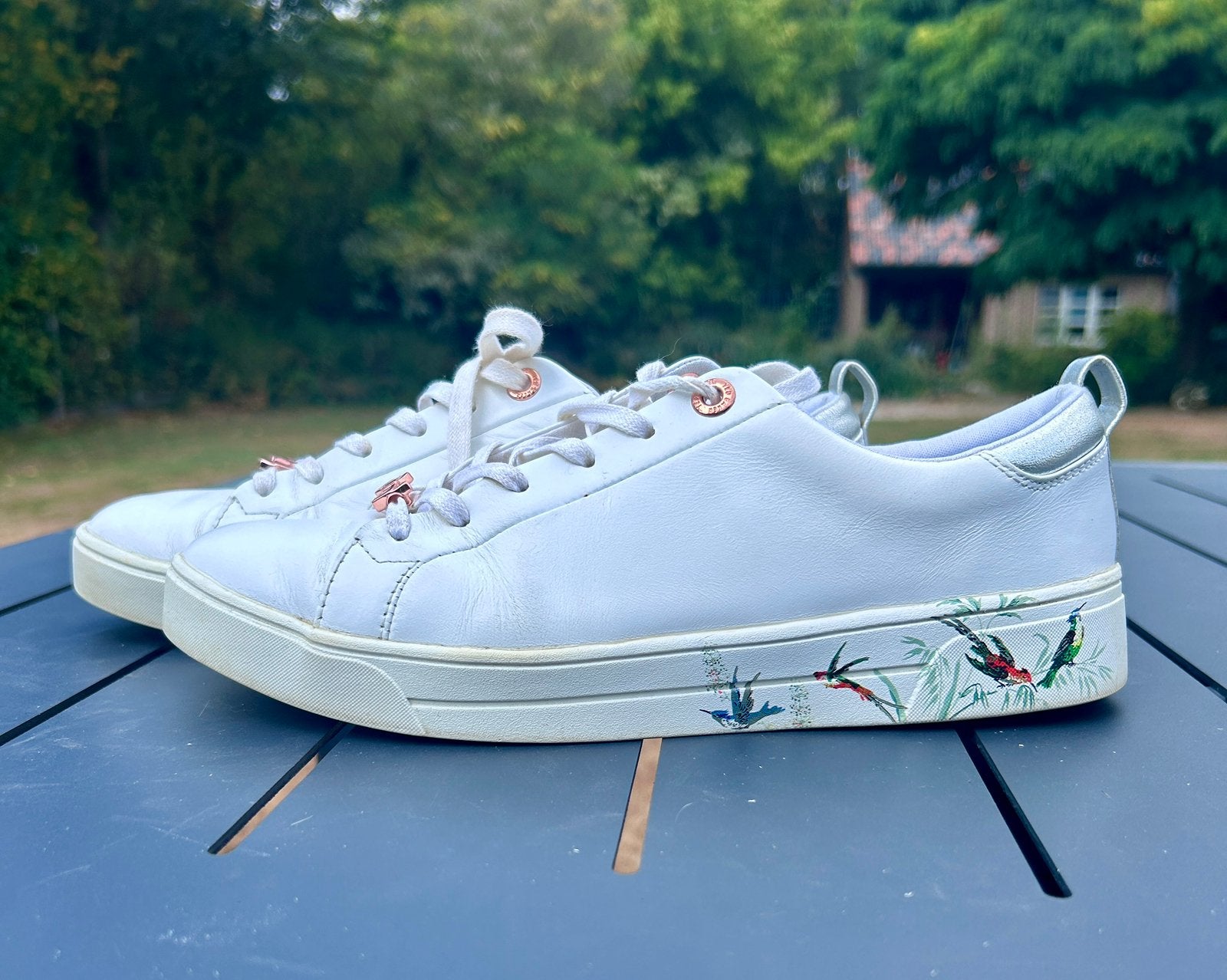 Ted Baker sneakers wit maat 39, Enlèvement ou Envoi, Sneakers et Baskets, Comme neuf, Blanc
