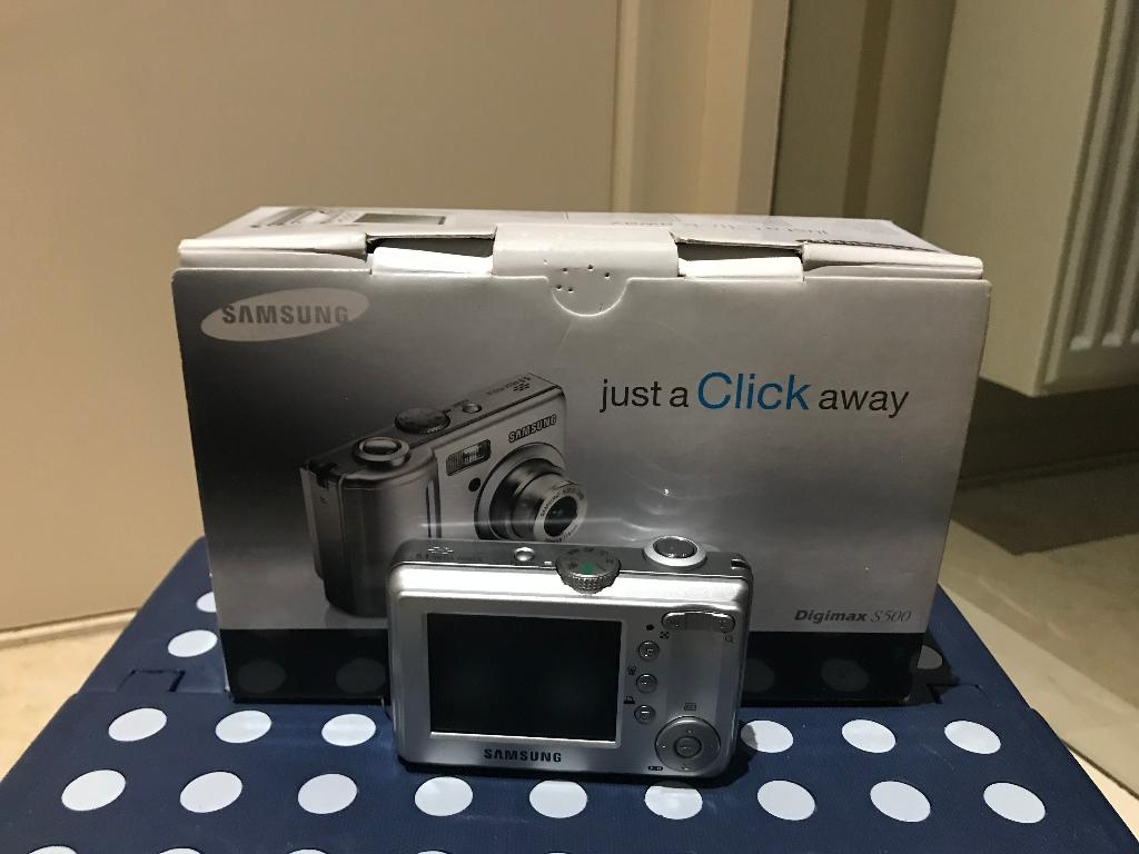 Samsung Digimax S500 – complete set in zeer goede staat, Enlèvement, Utilisé, Samsung