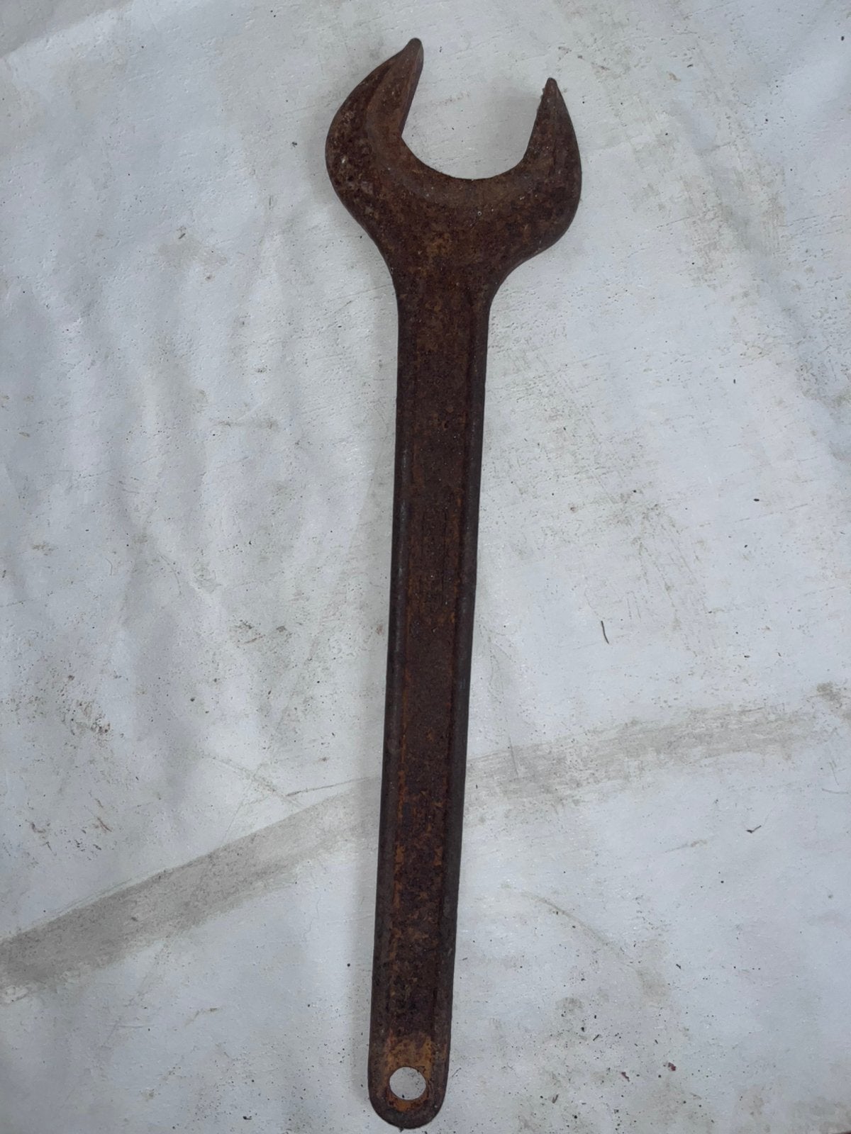 Grande clé plate de mécanicien / clé à fourche simple, Enlèvement, Comme neuf