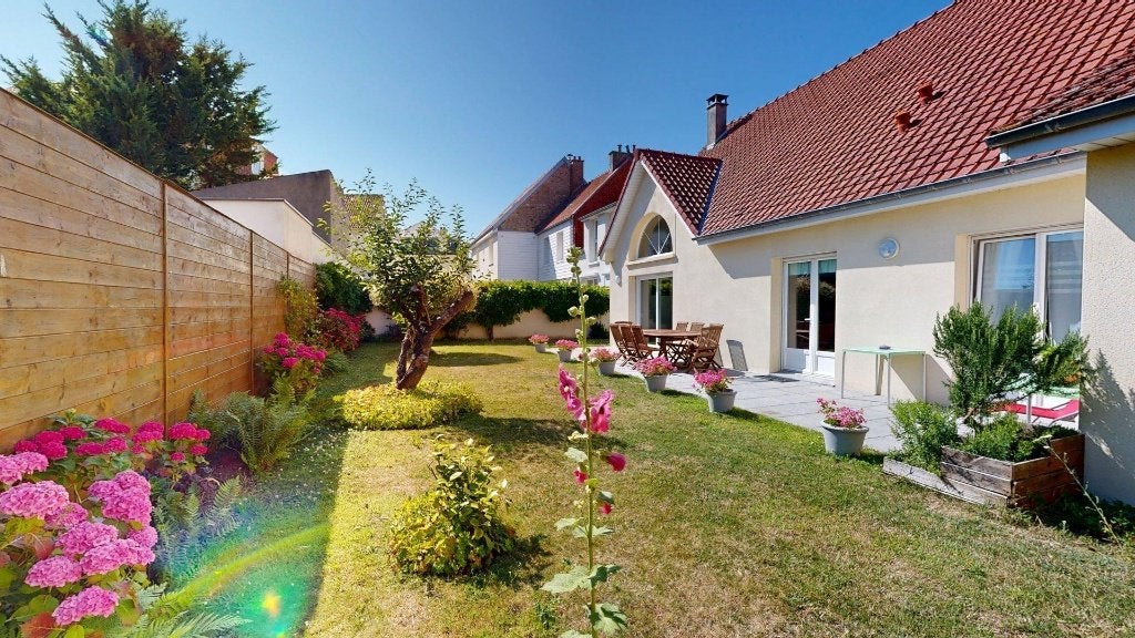 Maison plain-pied avec garages et jardin – Wimereux centre, Immo, 500 à 1000 m², 117 m², 3 pièces, Maison individuelle