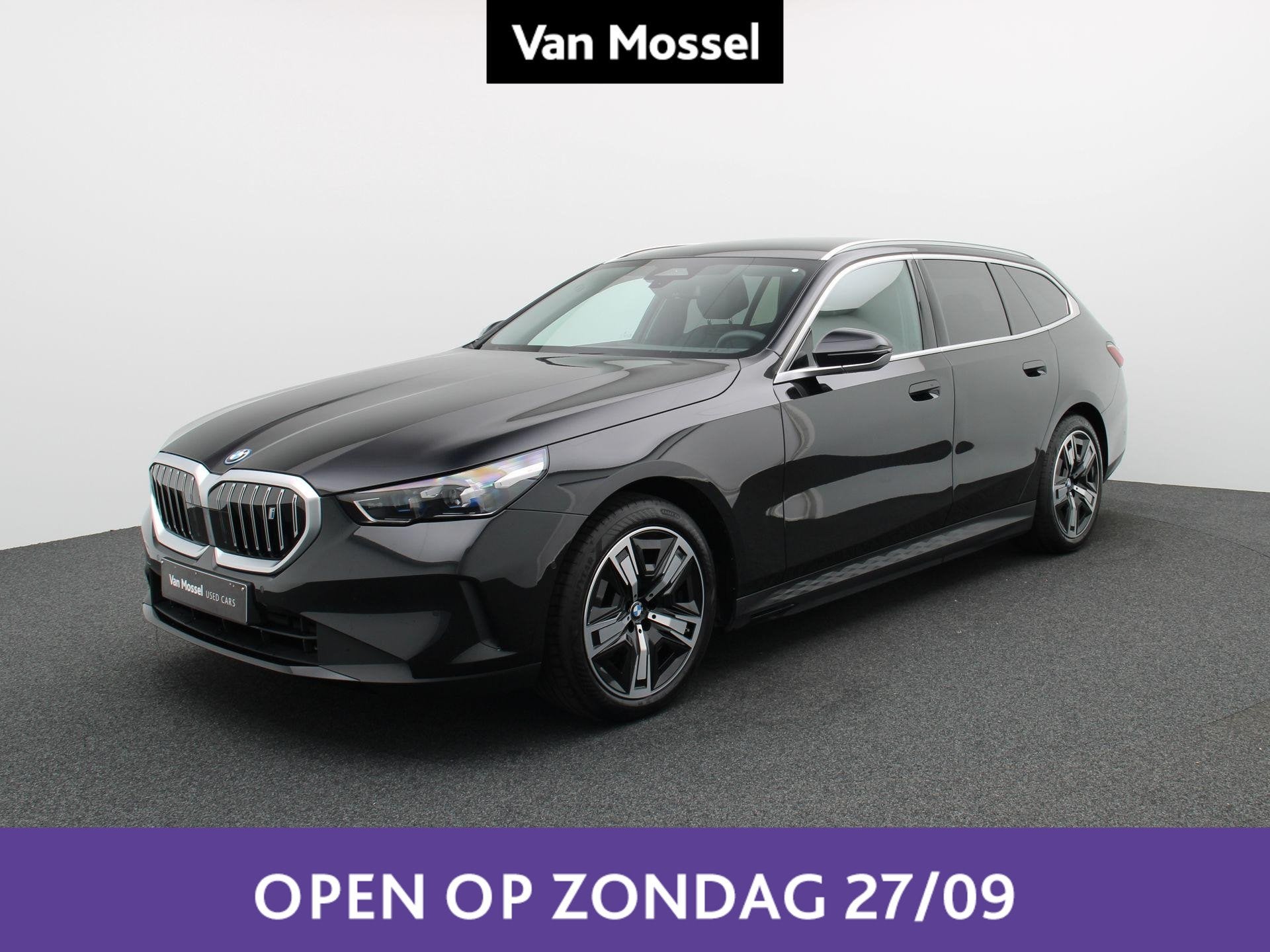 BMW i5 Touring eDrive40 250kW, Autos, Achat, Entreprise, 2255 kg, Noir