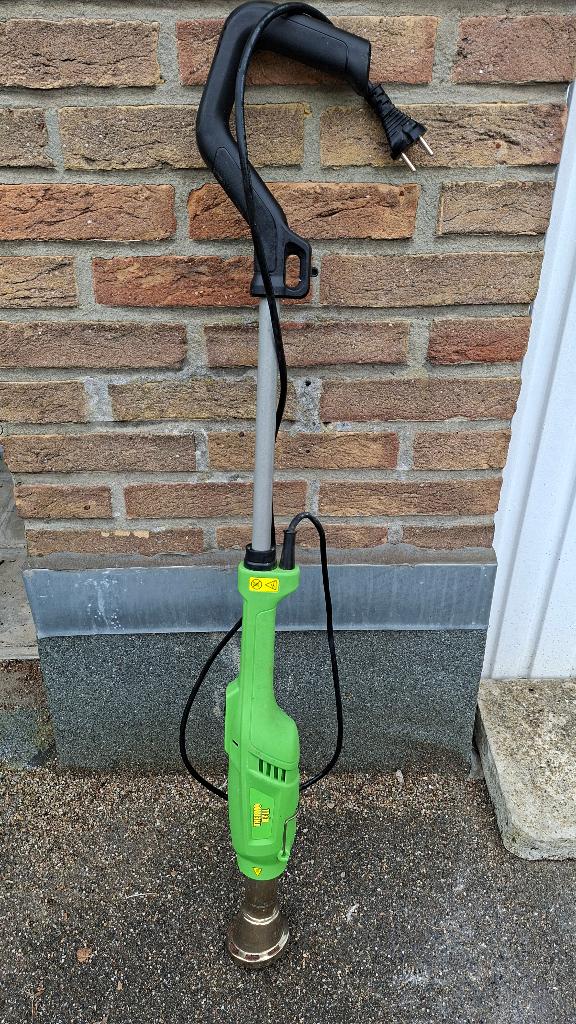Bruleur desherbeur, Enlèvement, Utilisé