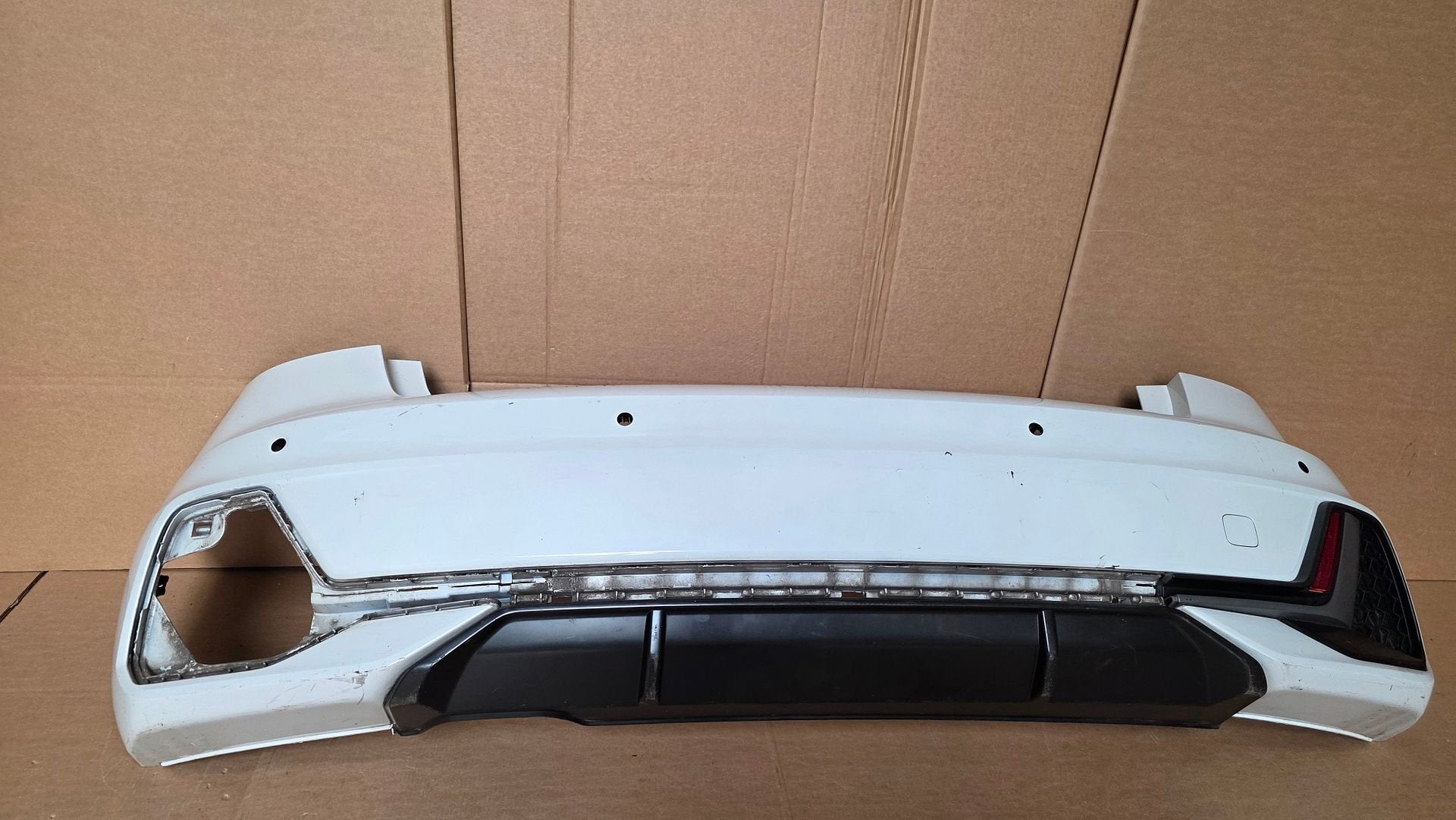 Achterbumper Audi A1 82A S-Line Origineel Bumper PDC SLINE, Arrière, -, Origine de la pièce connue, Audi