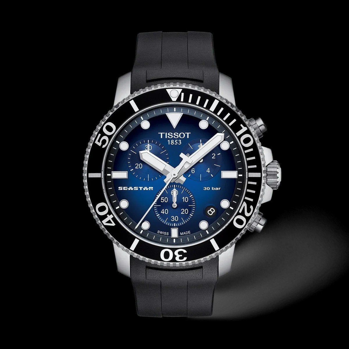 Montre Tissot chrono 1853 seastar, Bijoux, Sacs & Beauté, Acier, Tissot