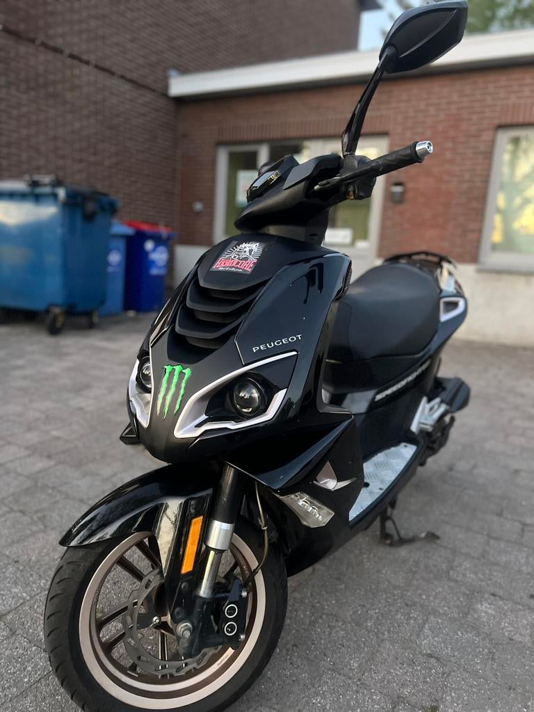 Scooter peugeot speedfight 4 klasse A, Ophalen, Klasse A (25 km/u), Zo goed als nieuw, Speedfight