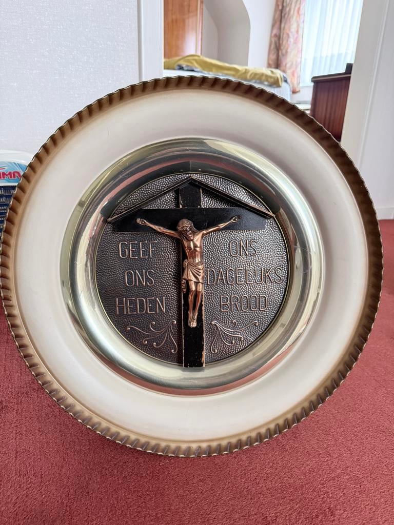 Hangbord christus, Ophalen, Zo goed als nieuw