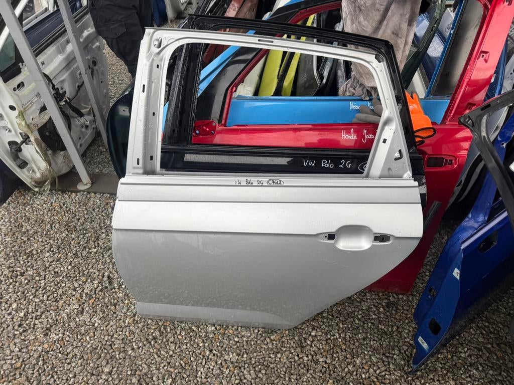 Porte arrière gauche de la Volkswagen Polo 2G Taigo, Enlèvement, Arrière, Volkswagen