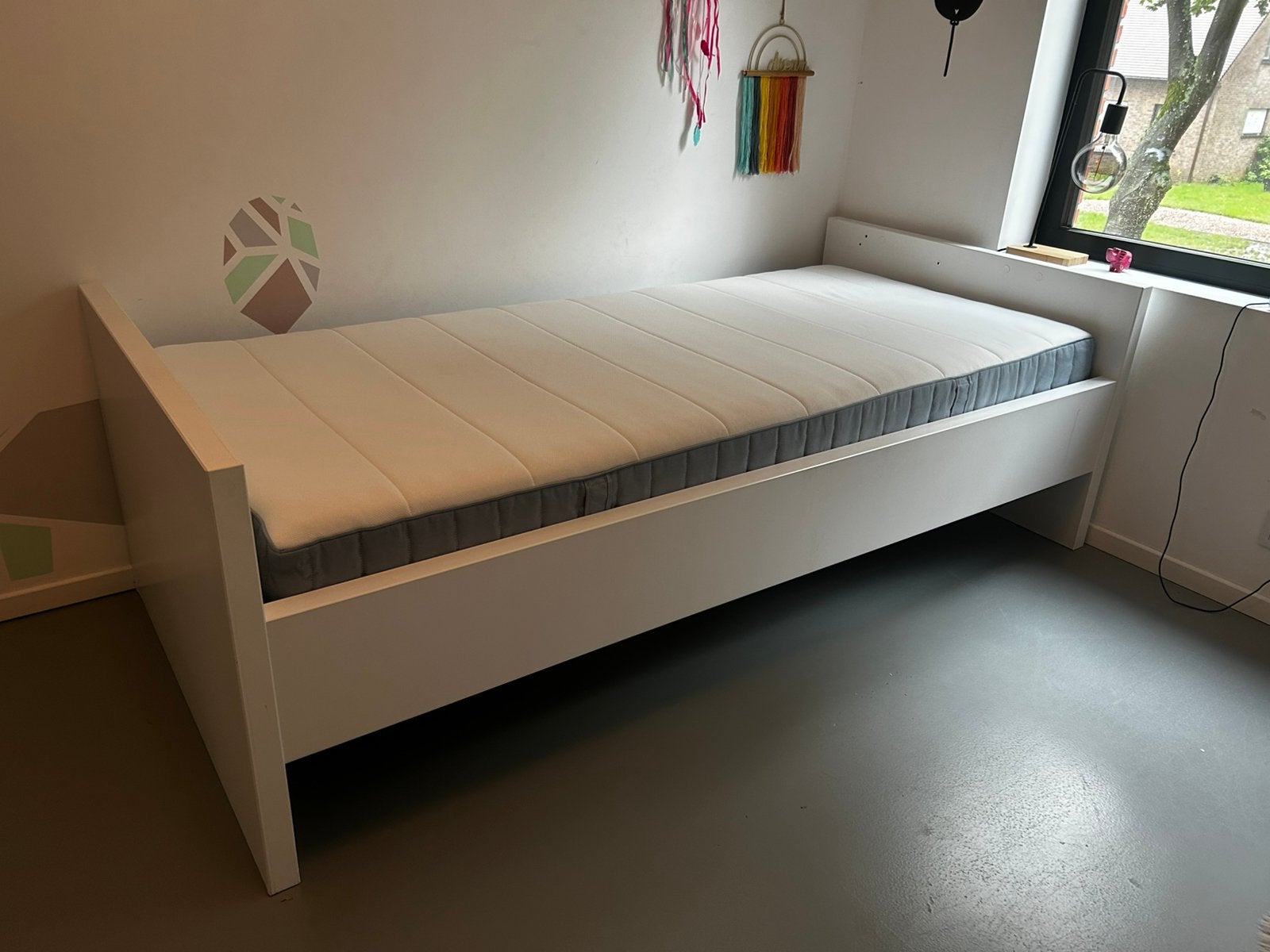 Meegroeibed Bopita + matras, Ophalen, Zo goed als nieuw