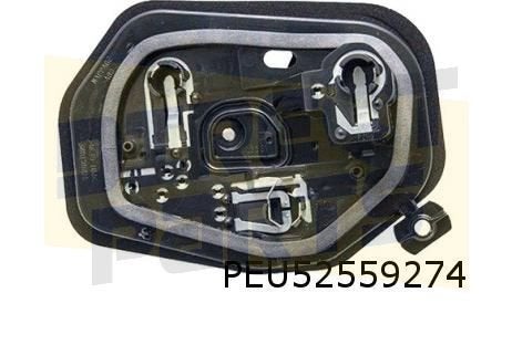 Peugeot 206 (-5/03) Achterlichtfittingplaat Rechts OES! PEU5, Neuf, -, -, -