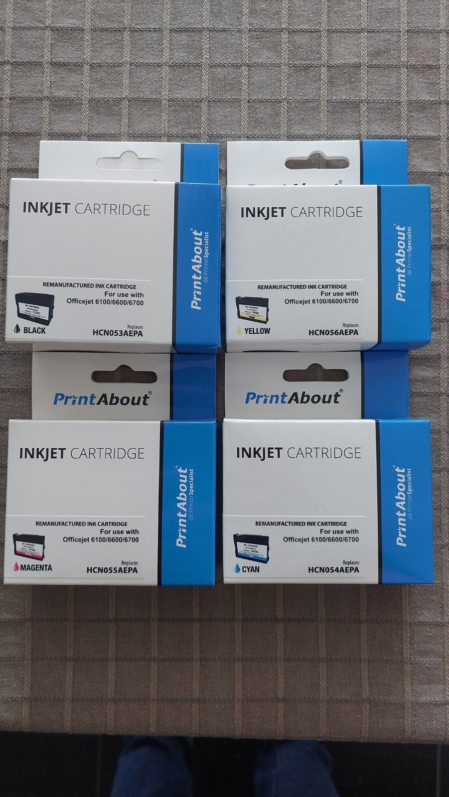 Nouvel ensemble de cartouches d'encre PrintAbout., Informatique & Logiciels, Fournitures d'imprimante, Enlèvement ou Envoi, Neuf