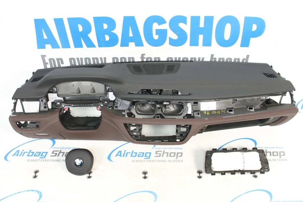 Airbag kit Tableau de bord brun HUD speaker BMW 7 G12, Enlèvement ou Envoi, Utilisé