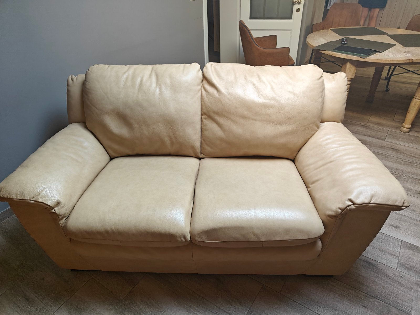 Zetel, Huis en Inrichting, Ophalen, Overige materialen, Gebruikt, 150 tot 200 cm