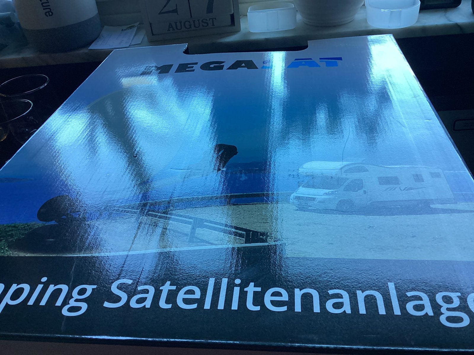 Satschotel met draagkoffer, Enlèvement, Neuf