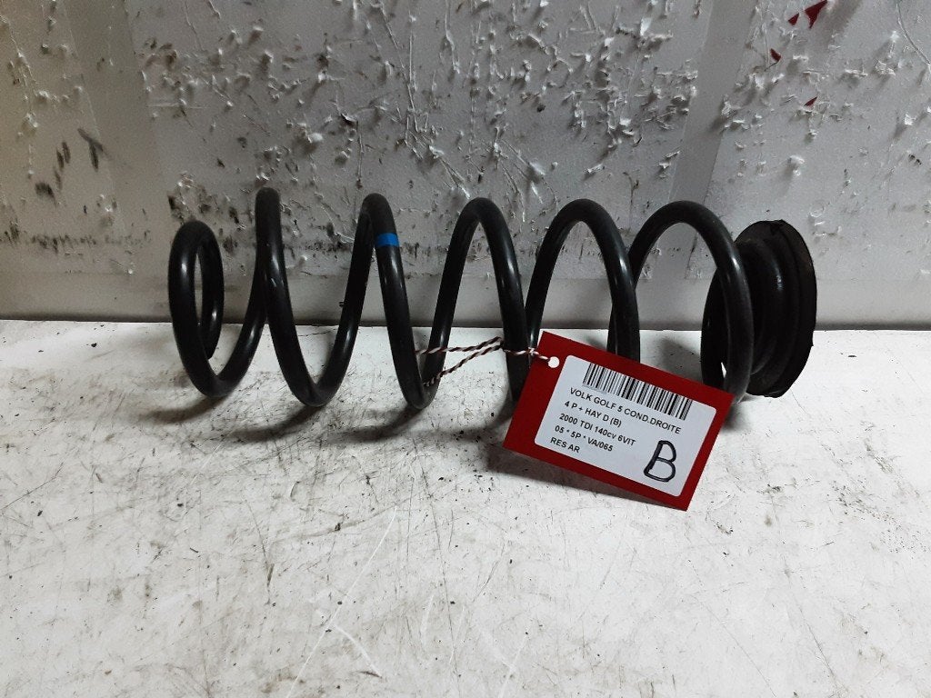 RESSORT DE SUSPENSION ARRIERE Volkswagen Golf V (1K1), Volkswagen, Volkswagen AG, Utilisé, Kundenbetreuung@volkswagen.de
