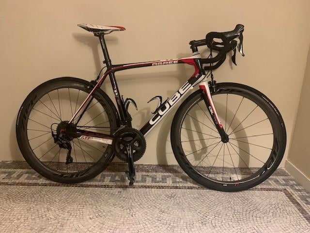 Vélo Cube Agree Carbone, Enlèvement ou Envoi, Comme neuf, 53 à 57 cm, Autres dimensions