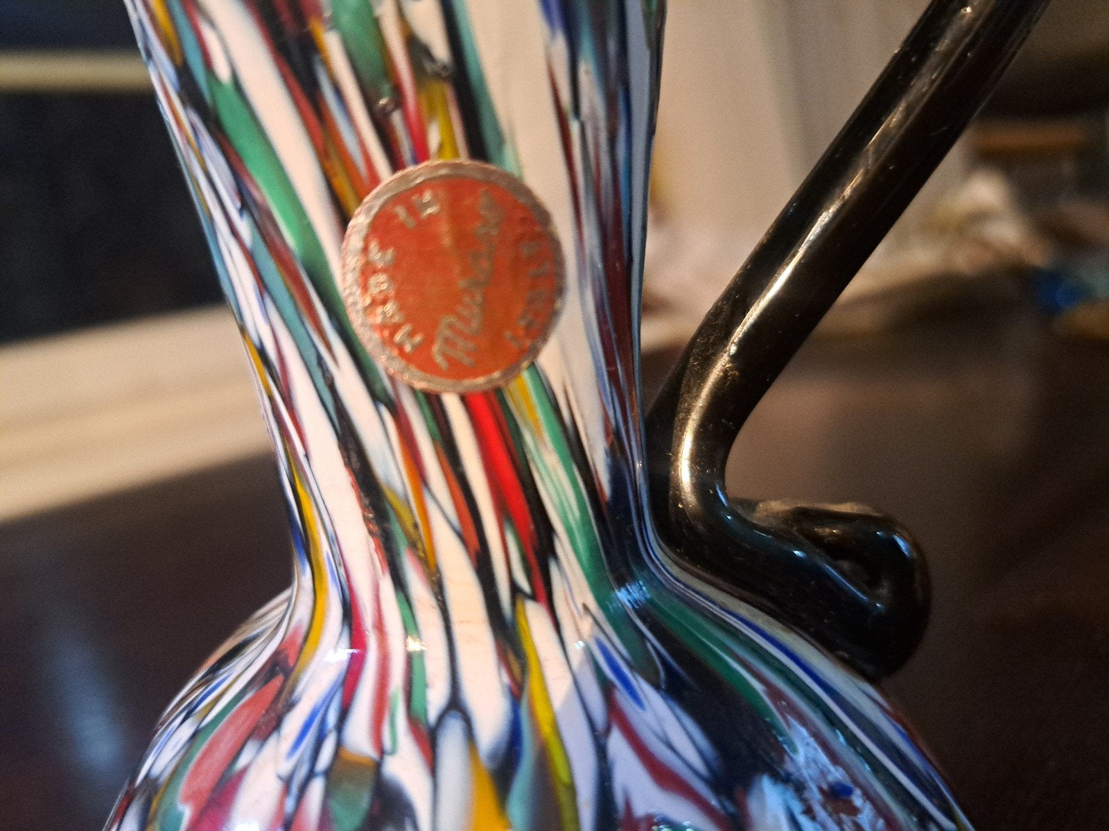 Murano spatglas design kannetje, Ophalen of Verzenden